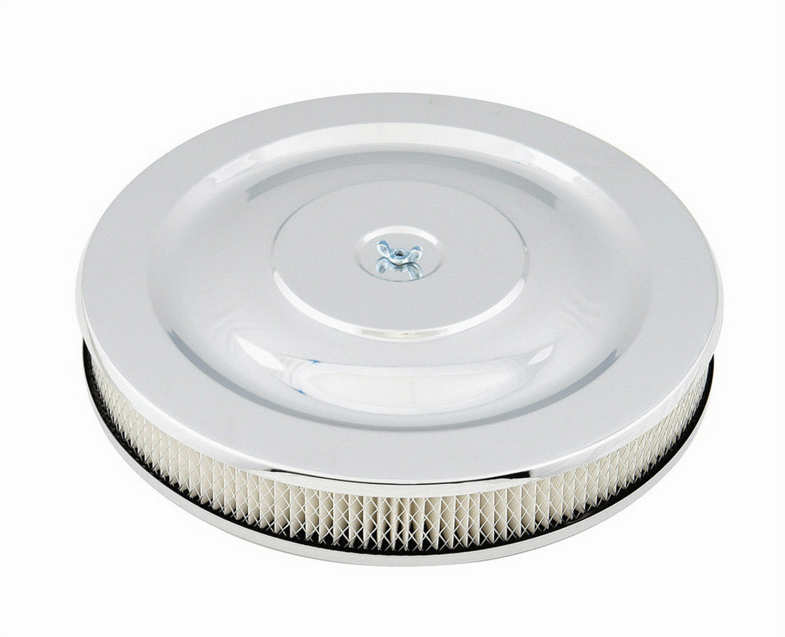 Mr. Gasket Chrome 14in Chrome Air Cleaner | 1480