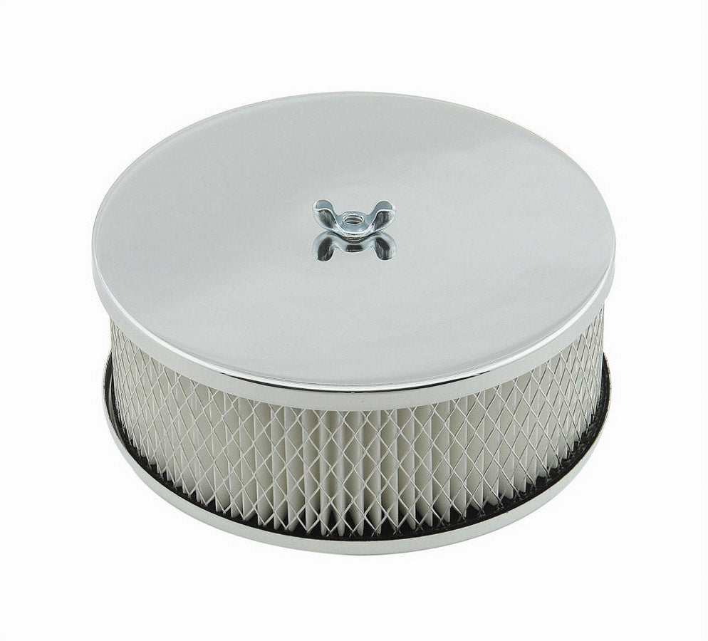Mr. Gasket Chrome 6.5in Chrome Air Cleaner | 1485