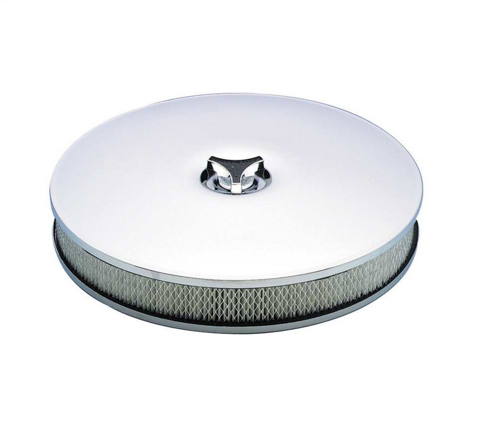 Mr. Gasket Chrome 14in Chrome Air Cleaner | 4338