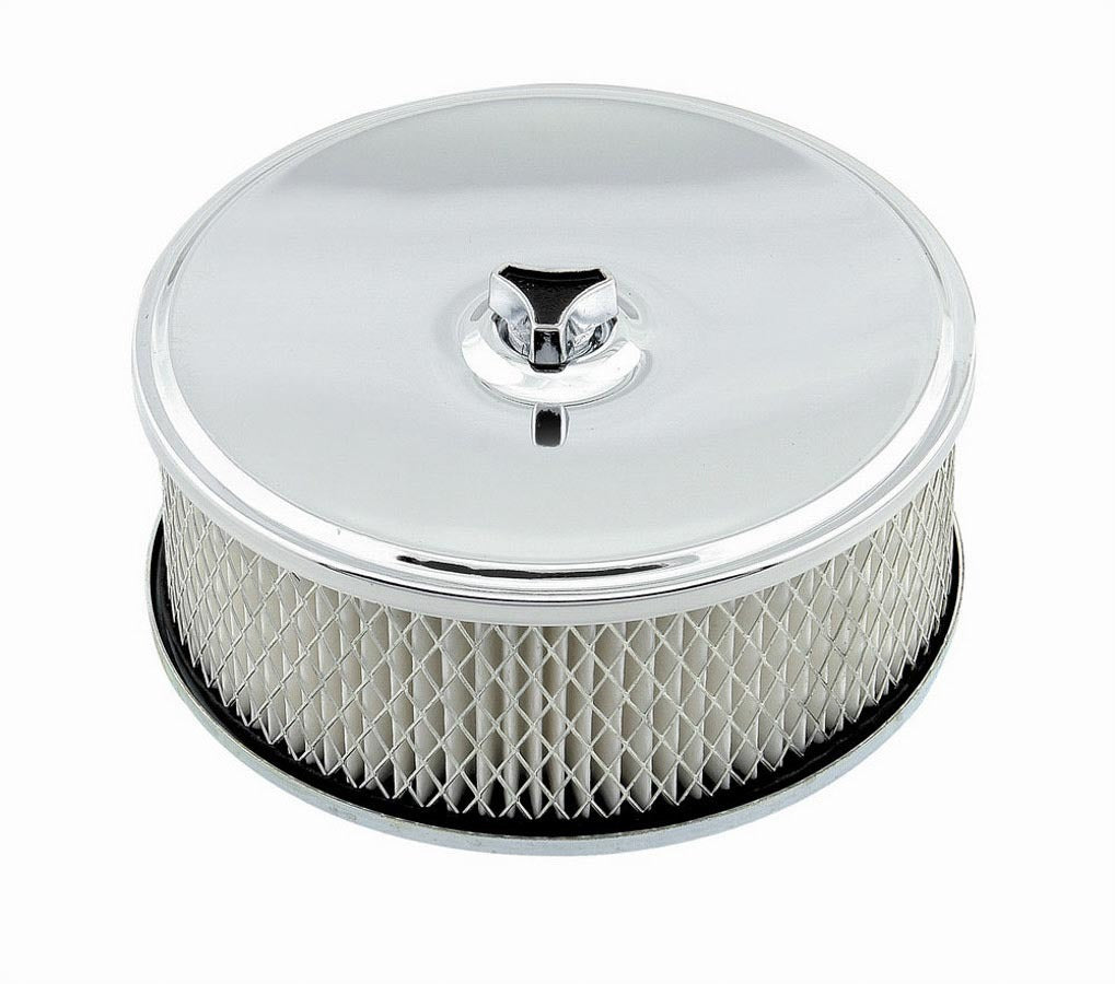 Mr. Gasket Chrome 6.5in Chrome Air Cleaner | 4346