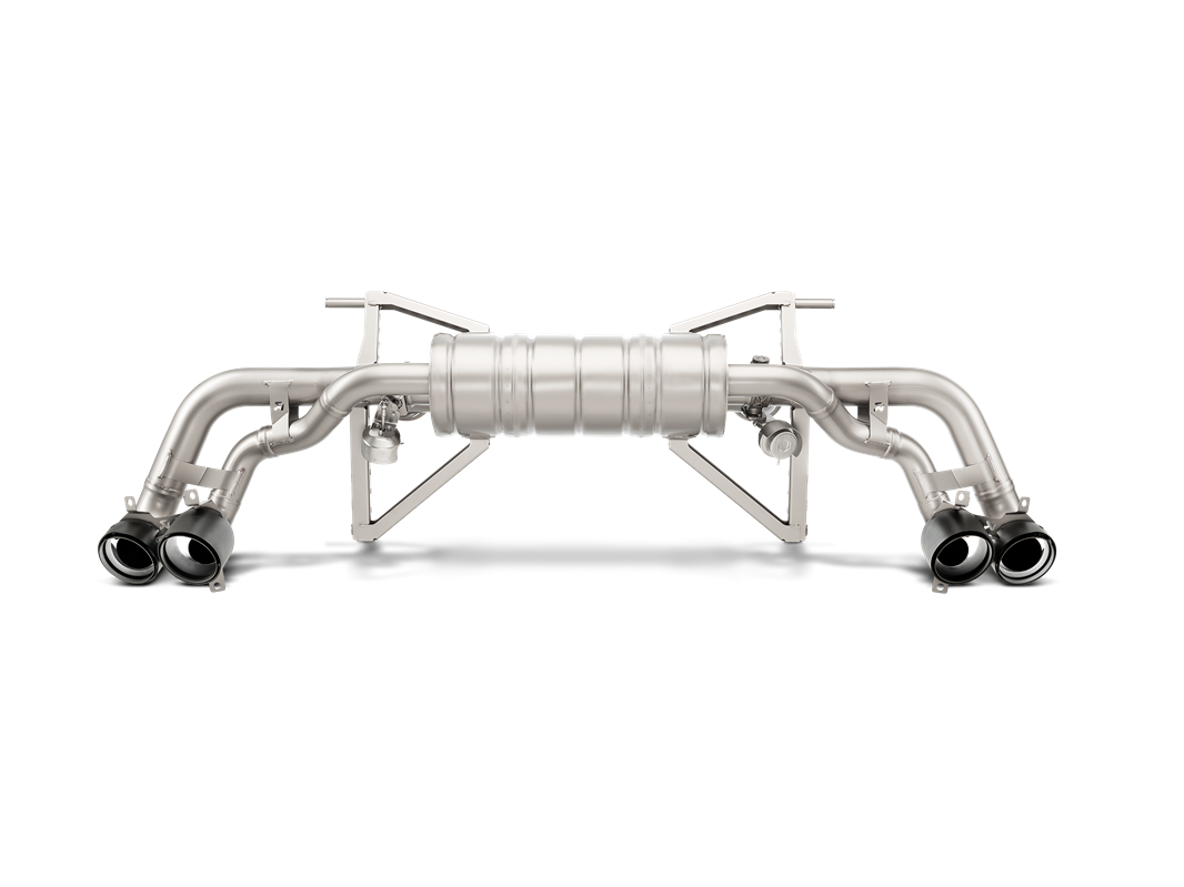 Akrapovic 2014-2018 Lamborghini Slip-On Line (Titanium) | MTP-LA/TI/2