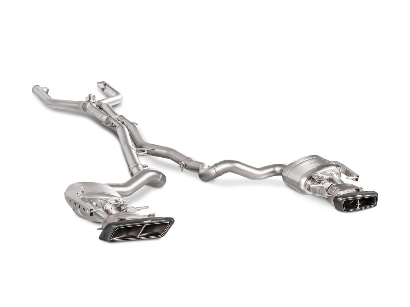Akrapovic 2016-2018 Mercedes-AMG Evolution Line (Titanium) | MTP-ME/T/3H