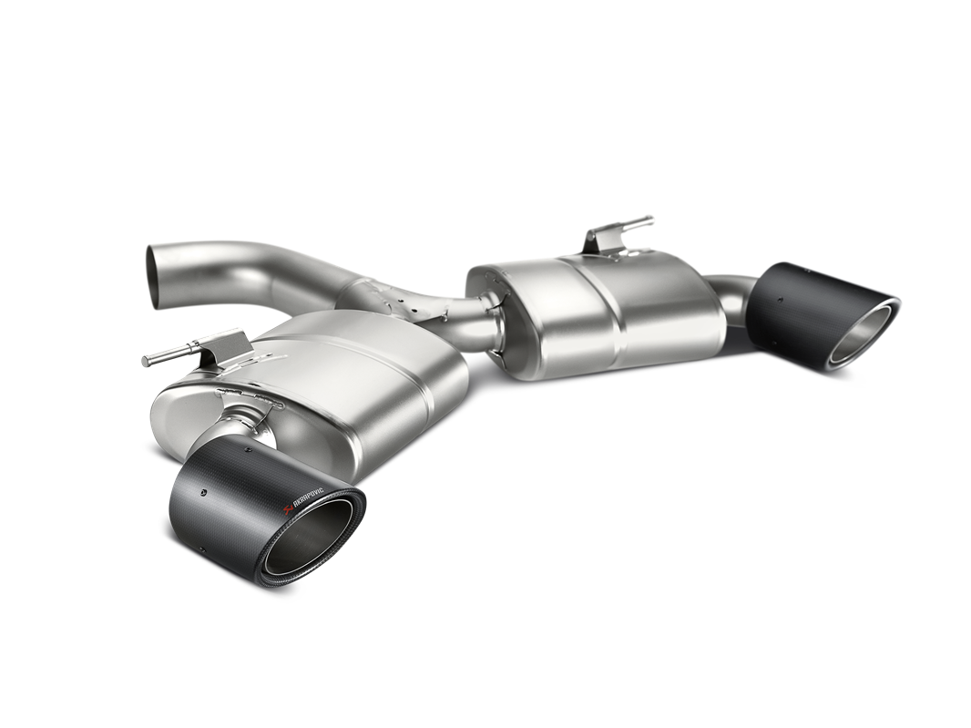 Akrapovic 2013-2016 Volkswagen Slip-On Race Line (Titanium) | MTP-VW/T/2