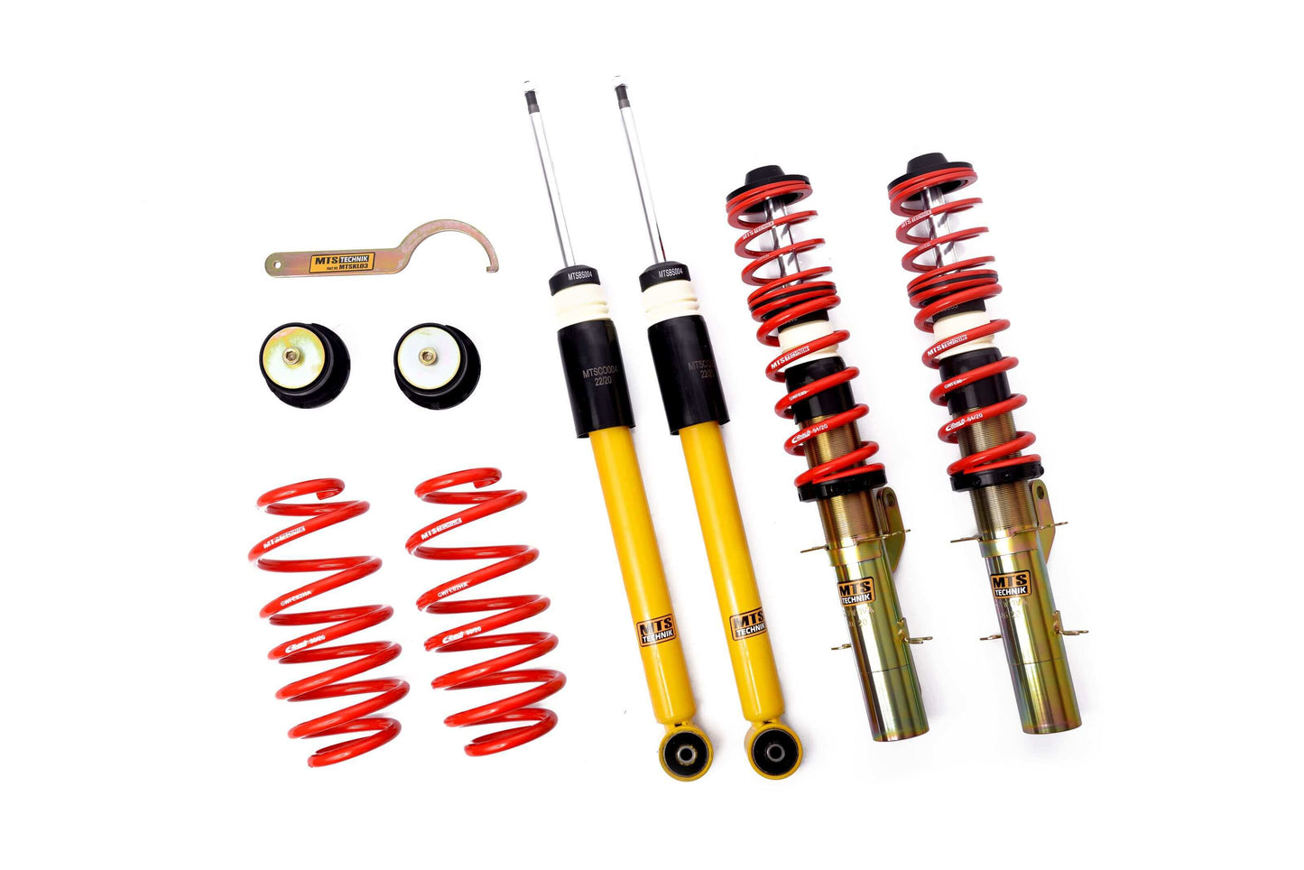 MTS Technik 97-10 VW Golf, Beetle, 96-06 Audi TT, A3 Coilover Suspension Comfort MTSGWVW10-C