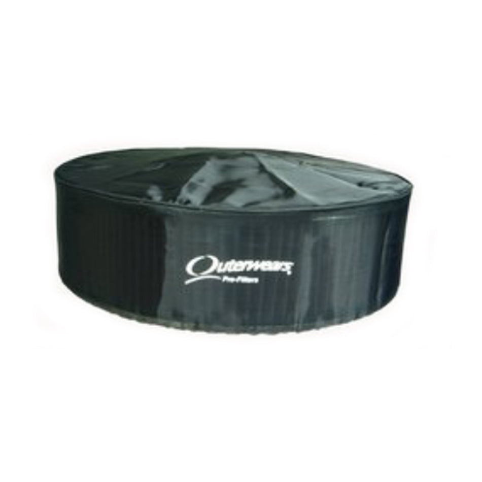 Outerwears Black Pre Filter Black w/Top 11in Dia x 5in Tall | 10-1198-01
