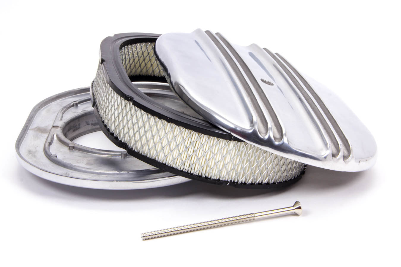 Racing Power Polished 12x2 Alum Oval Finned A/C Polished | R6320