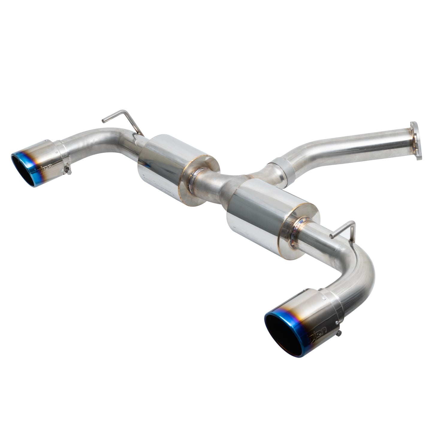 Injen 19-20 Hyundai Veloster Injen Technology Stainless Steel Axle-Back Exhaust System w/ Burnt Titanium Tips | SES1343ABTT