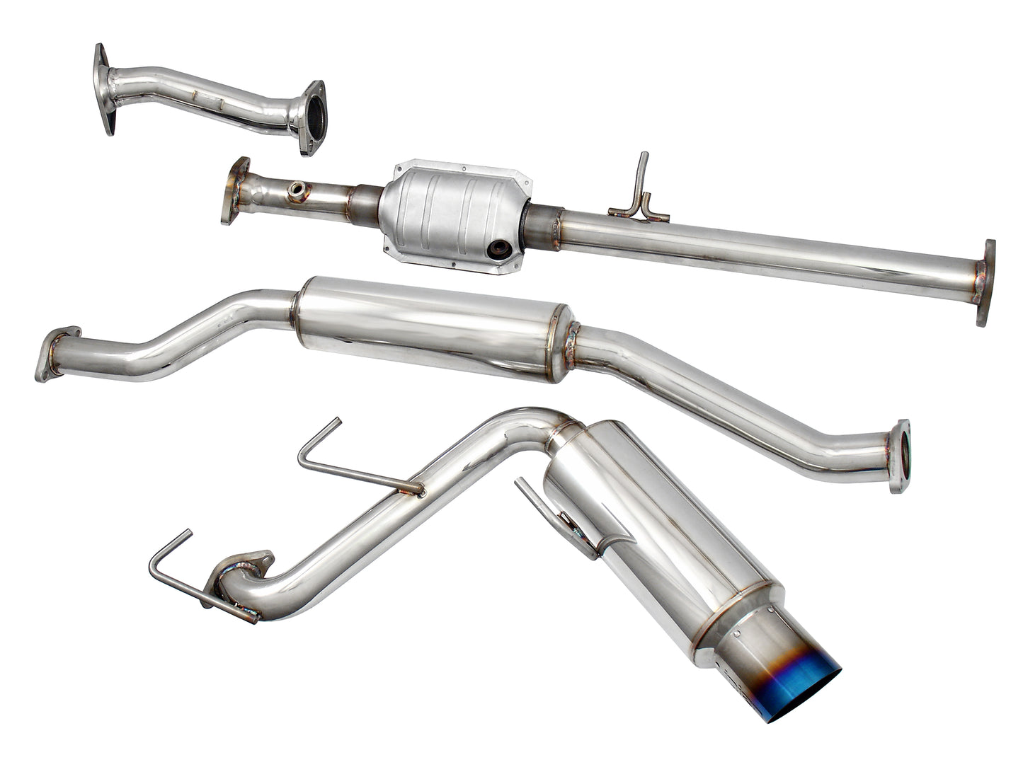 Injen 08-11 Mitsubishi Lancer Performance Exhaust System | SES1835TT-1