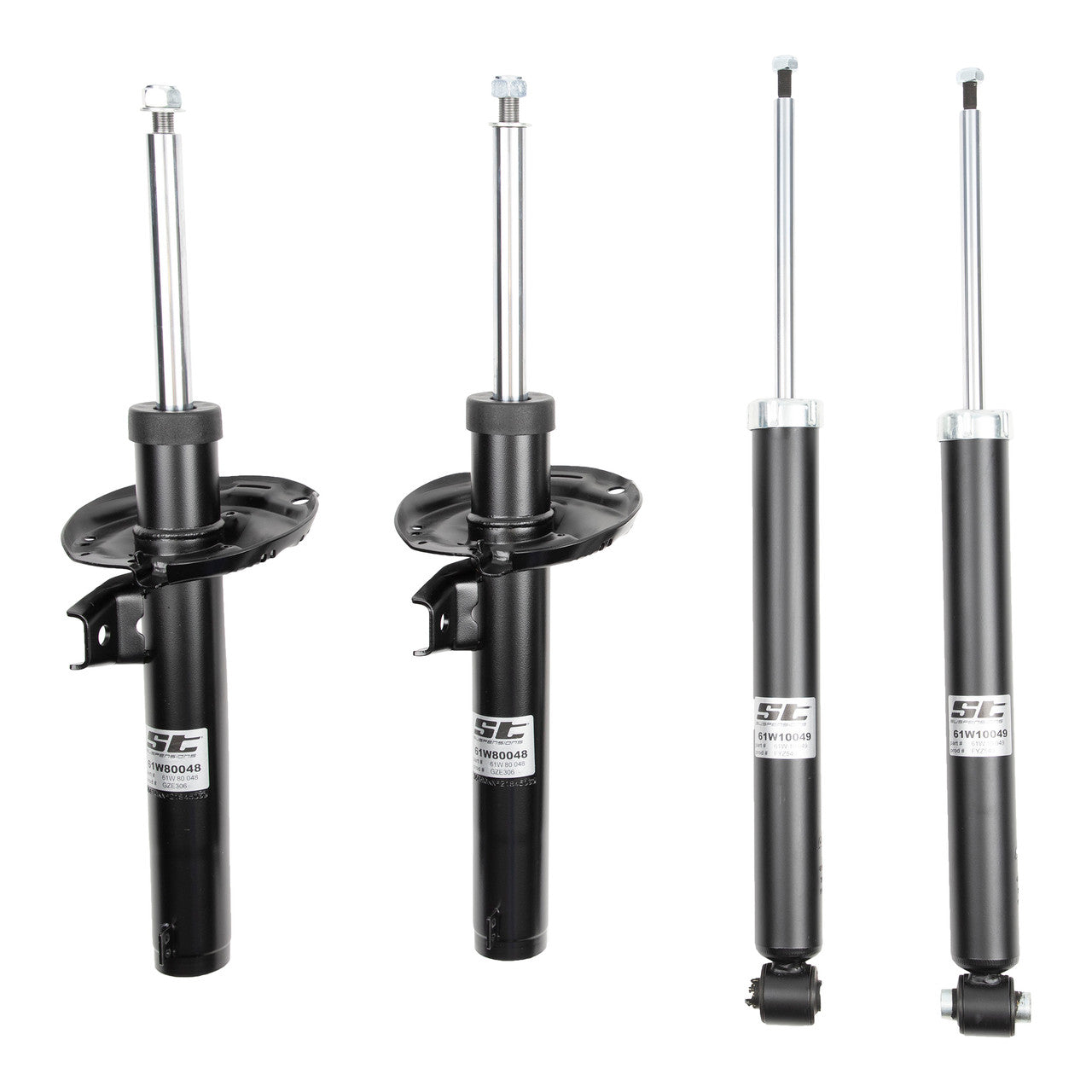 ST Shock Kit 15-16 VW Golf VII 50mm IRS, Audi A3