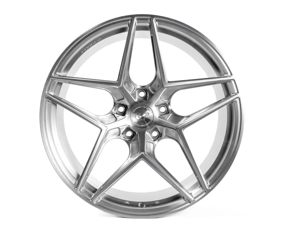 VR Forged D04 Wheel Set Porsche Taycan | Audi e-Tron GT 21x9.5 21x11.5 Brushed | 153792413