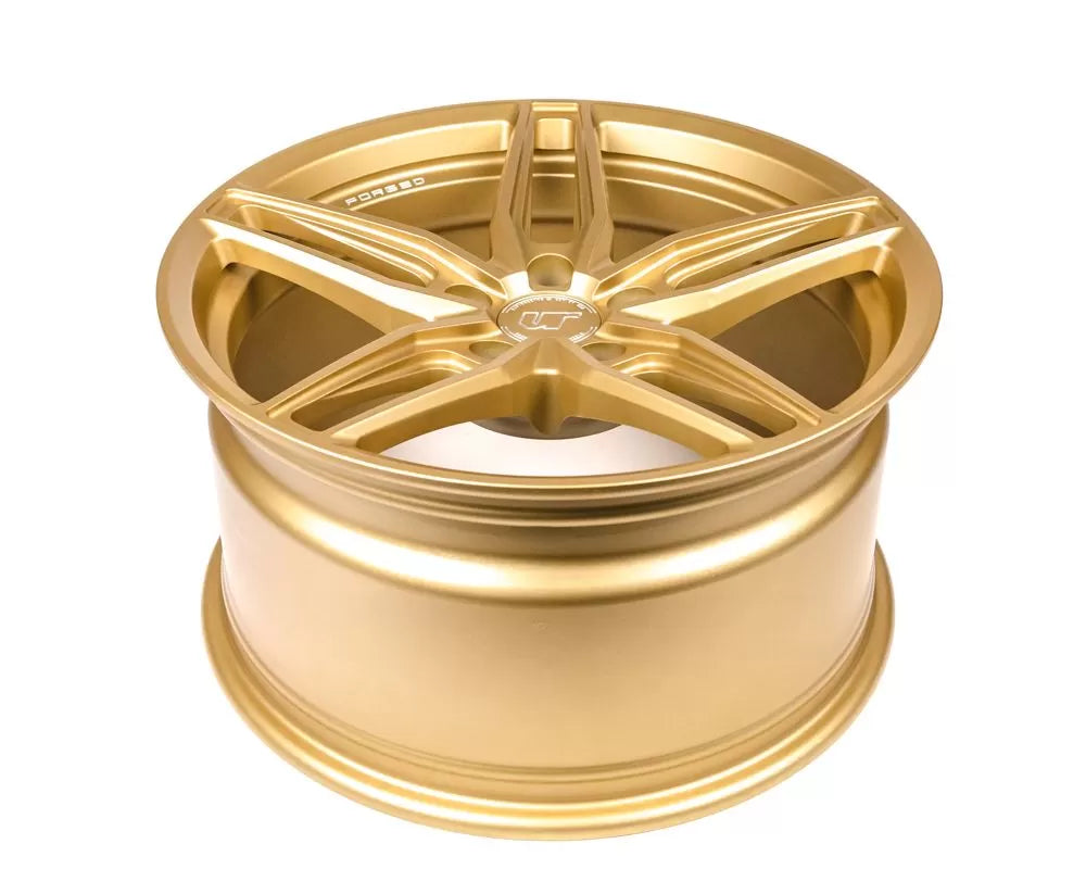 VR Forged D10 Wheel Set Subaru WRX STI 18x9.5 Satin Gold | 153792469