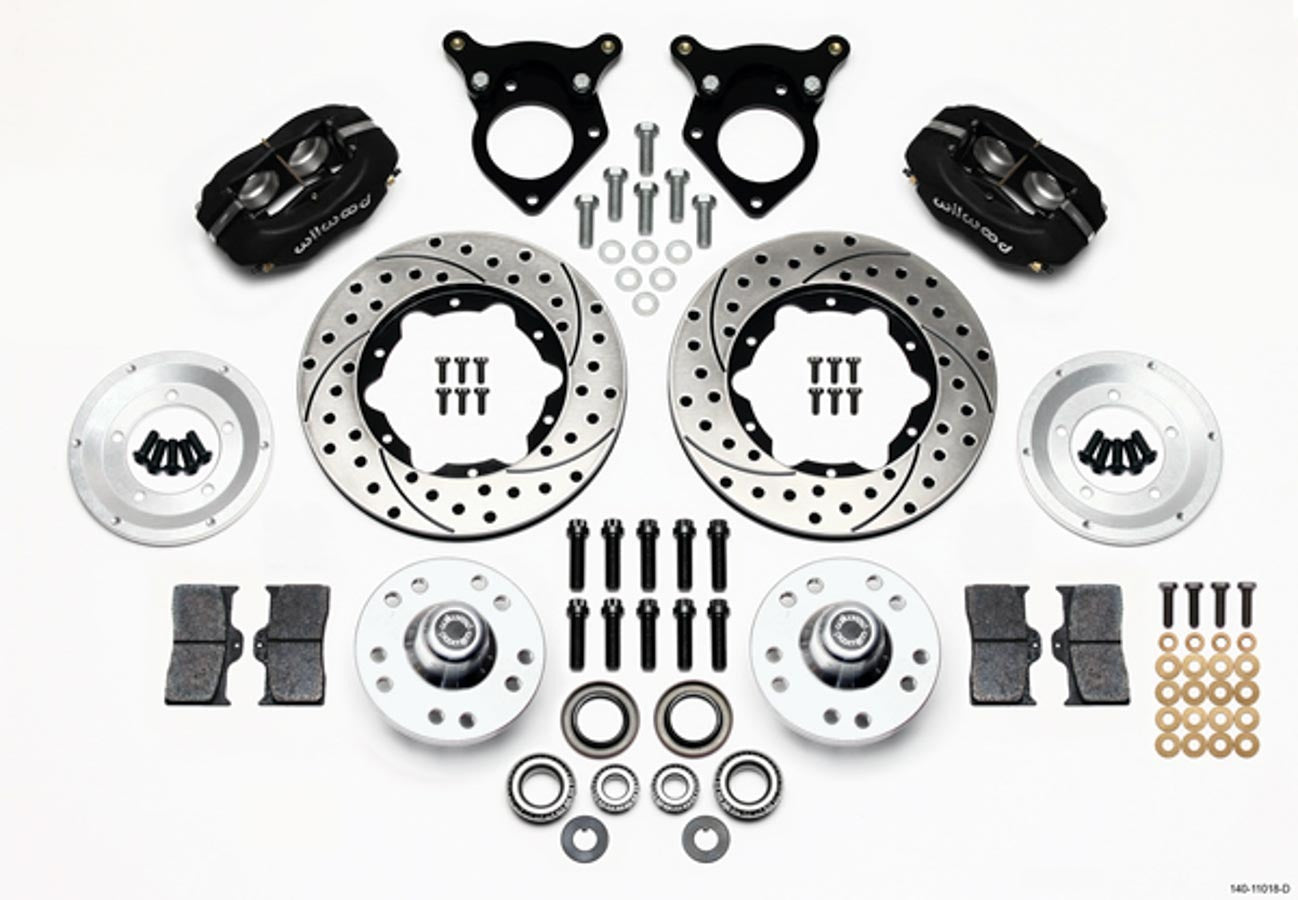P/S Front Kit 87-93 Mustang 10.75in Rotor | WIL140-11018-D