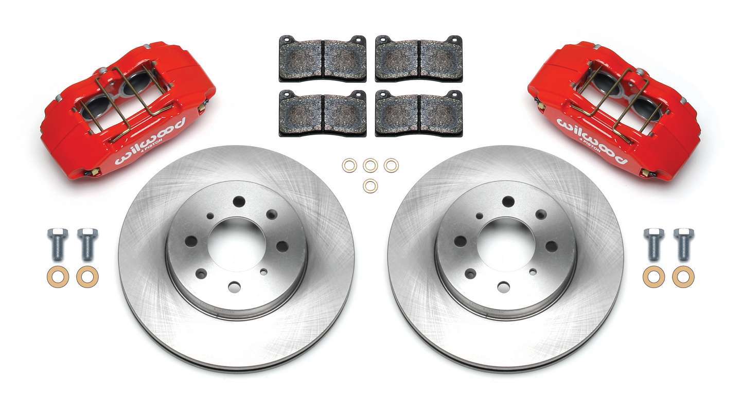 Brake Kit Front Honda/Acura Red | WIL140-12996-R