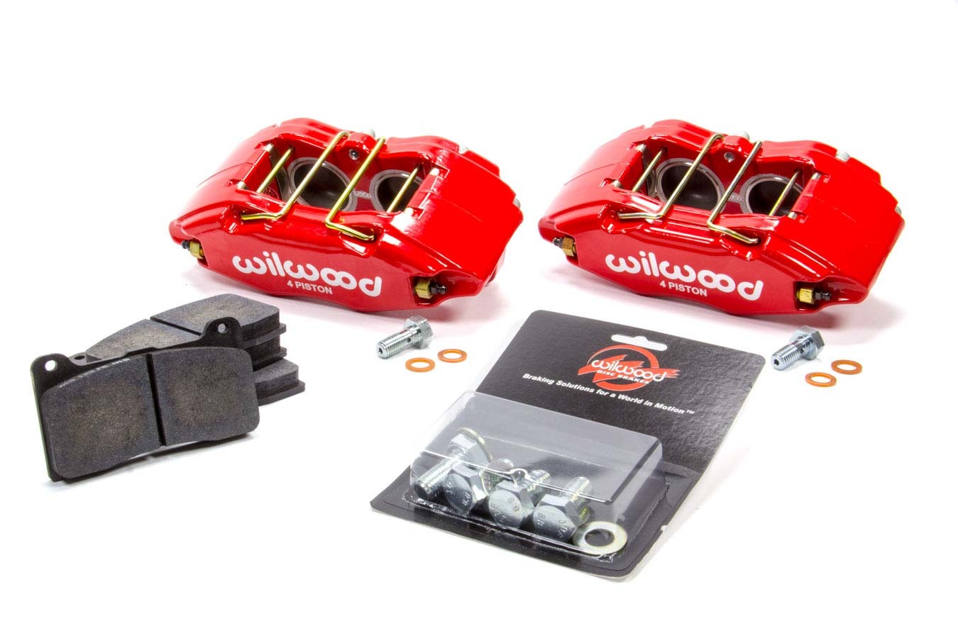 Caliper & Pad Kit Front Honda/Acura Red | WIL140-13029-R