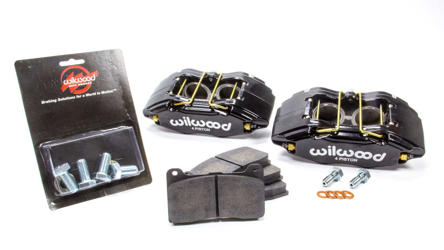 Caliper & Pad Kit Front Honda/Acura Black | WIL140-13029