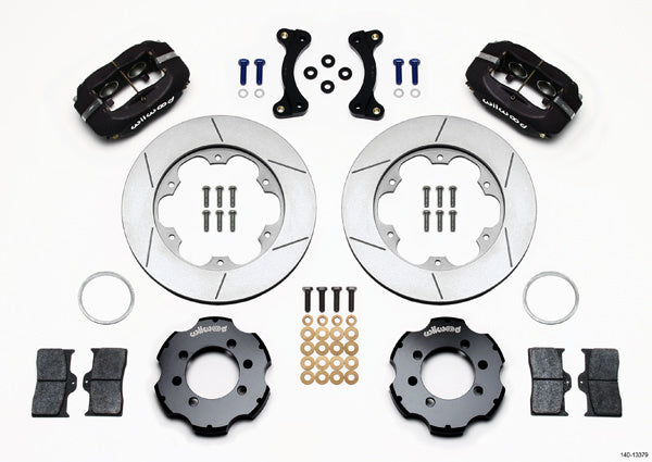 Front Disc Brake Kit Blk 90-05 Mazda MX-5 Miata 11.00 GT | WIL140-13379