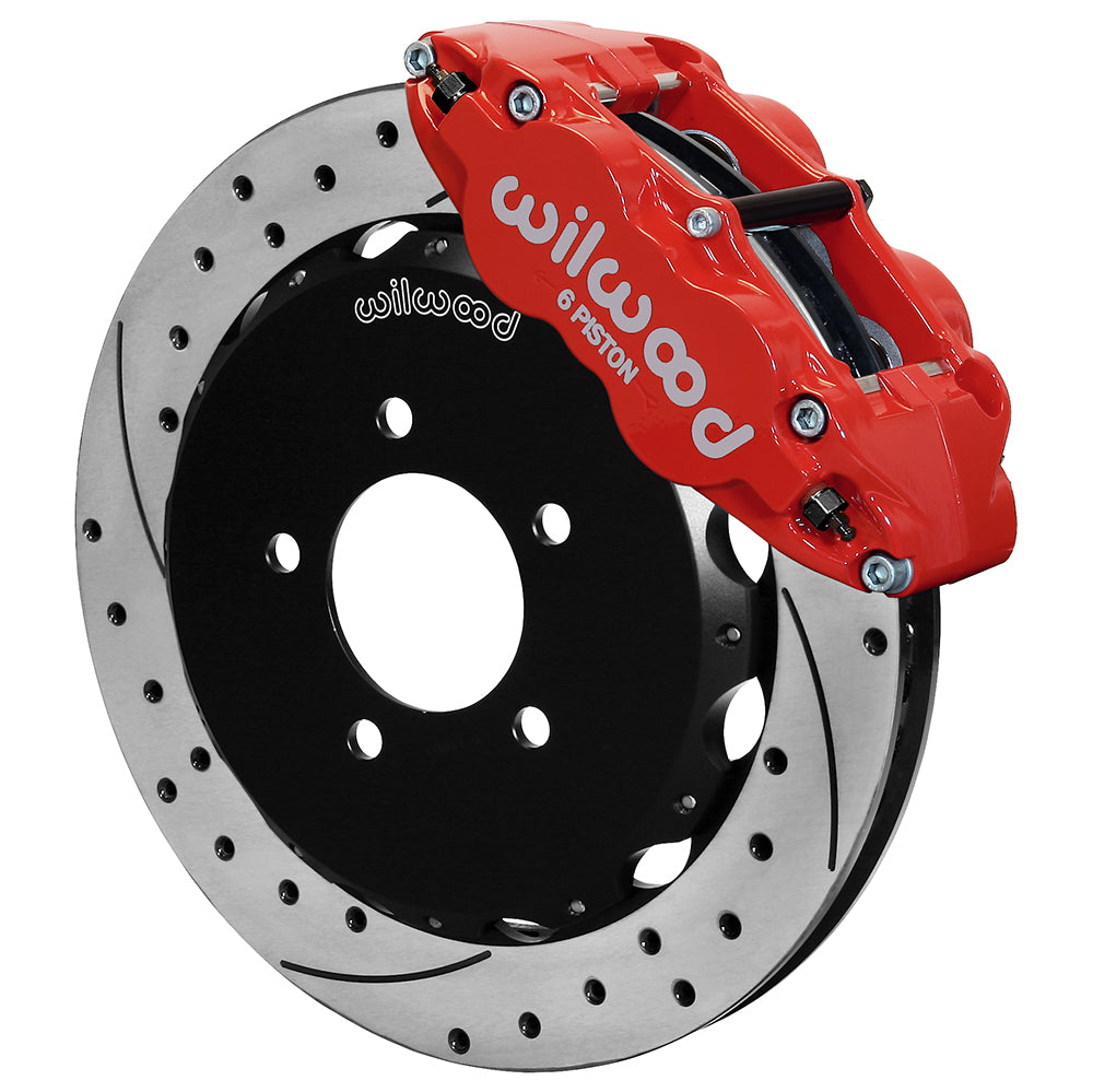 Brake Kit Front Honda Civic 13+ Drilled Red | WIL140-16847-DR