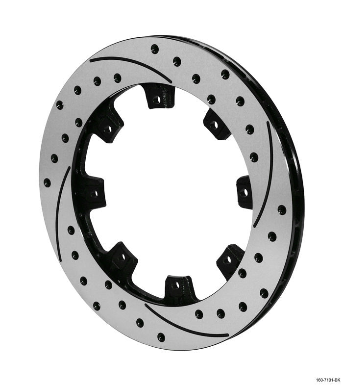 Wilwood Rotor 8bt x 7in .810in x 12.19in R/H SRP Black | WIL160-7103-BK