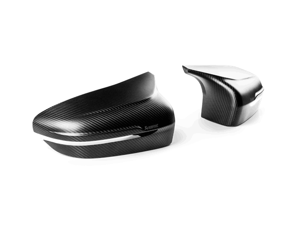 Akrapovic 2016-2020 BMW Carbon Fiber Mirror Cap Set - Matte | WM-BM/CA/1/M