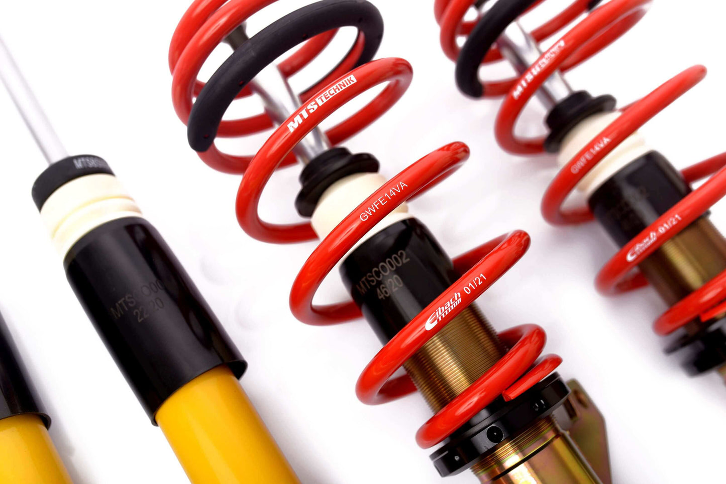 MTS Technik 12-25 VW Golf, GTI, Audi A3, A3 Qtr, TT, TT Qtr Coilover Suspension Street - MTSGWVW52