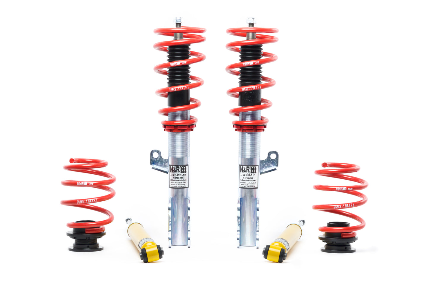 H&R Coilover Adjustable Spring Lowering Kit - 14-19 MB CLA C117 | 28849-5