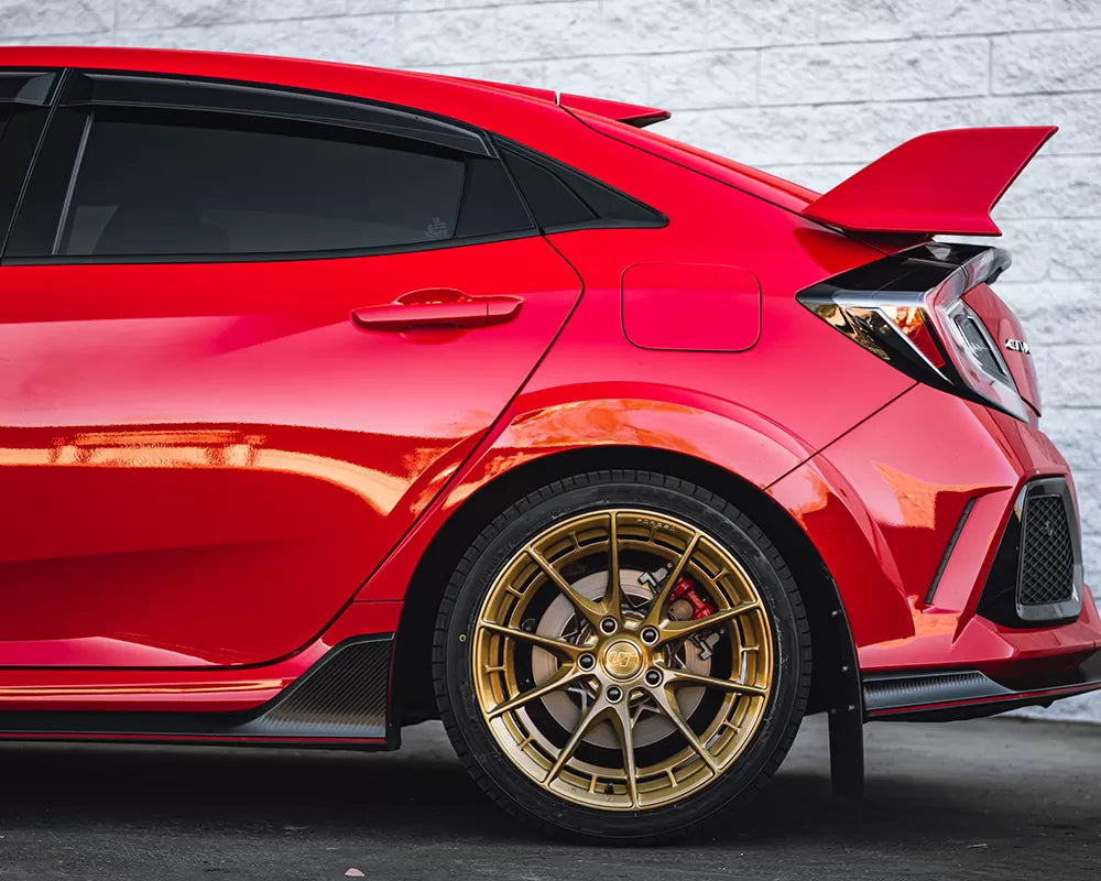 VR Forged 18-24 Honda Civic D03-R Wheel Brushed Gold 18x9.5 +45mm 5x120 | 153791007