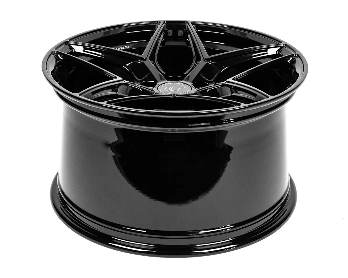 VR Forged D04 Wheel Set BMW M2 19x9.5 19x10.5 Gloss Black | 153792415