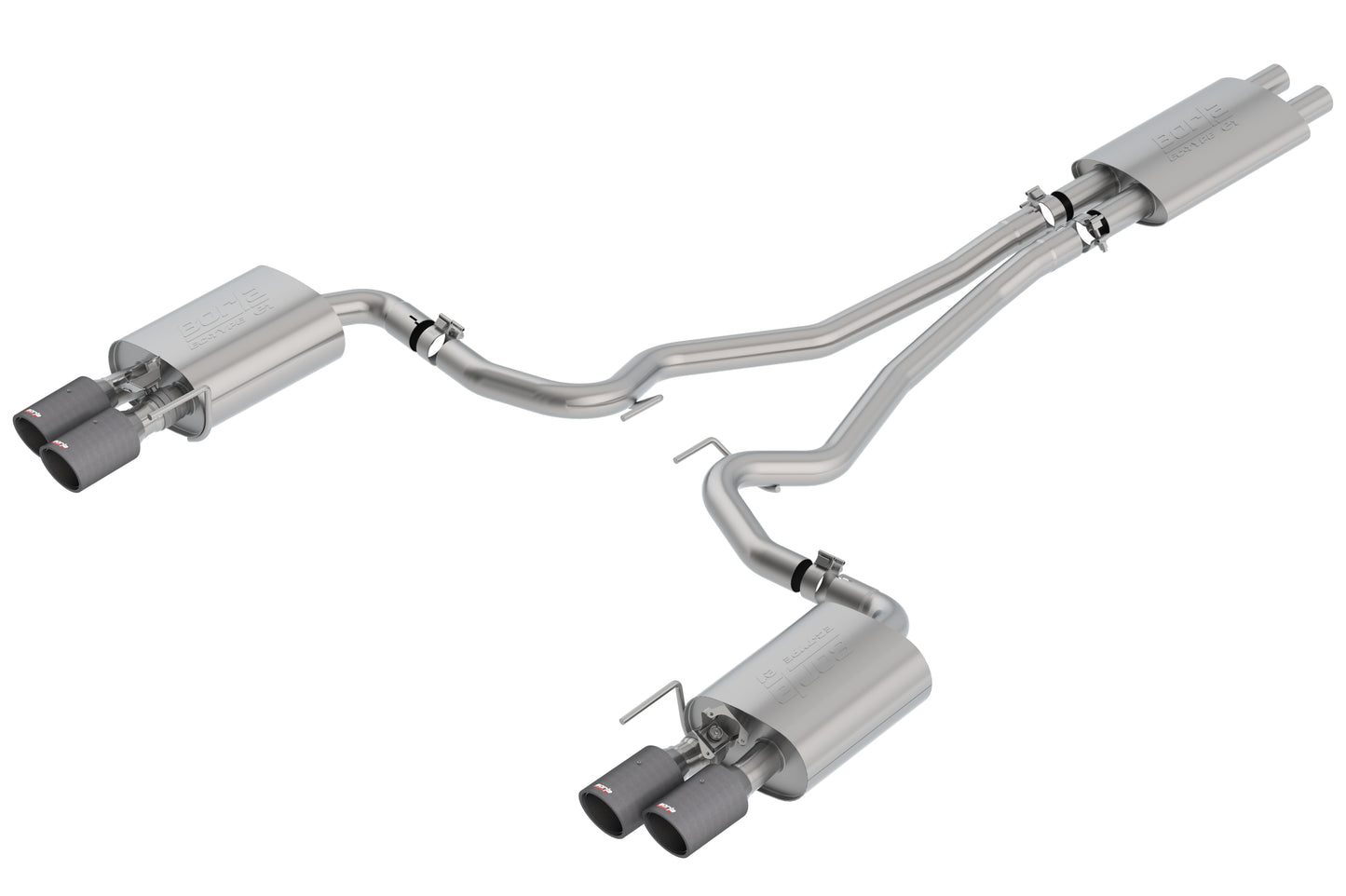 Borla 15-17 Ford Mustang Cat-Back(tm) Exhaust System - ECE Approved - Touring | 1014045CF