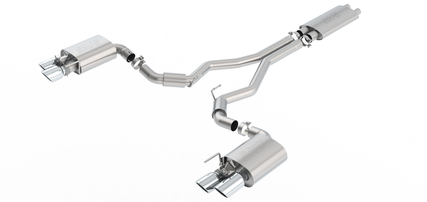 Borla 18-20 Ford Mustang Cat-Back(tm) Exhaust System - ECE Approved - Touring | 1014046