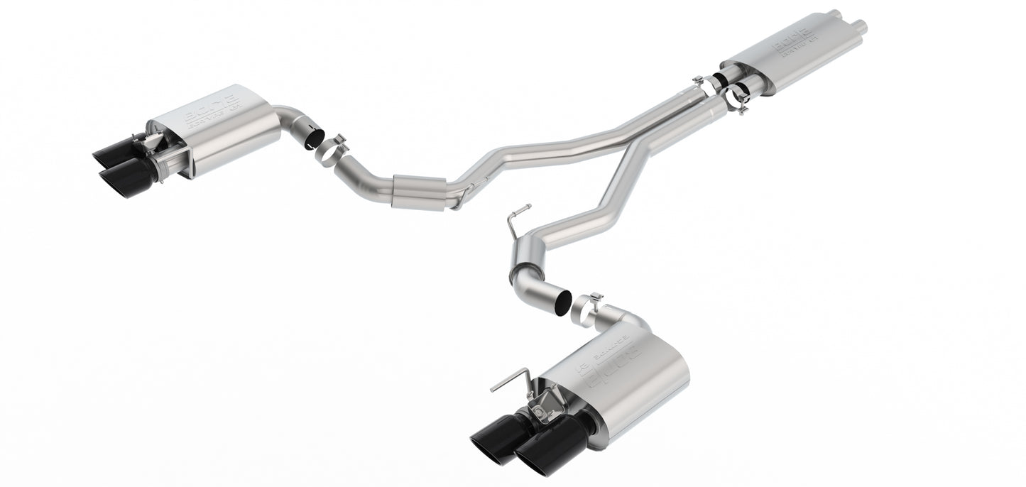 Borla 18-20 Ford Mustang Cat-Back(tm) Exhaust System - ECE Approved - Touring | 1014046BC