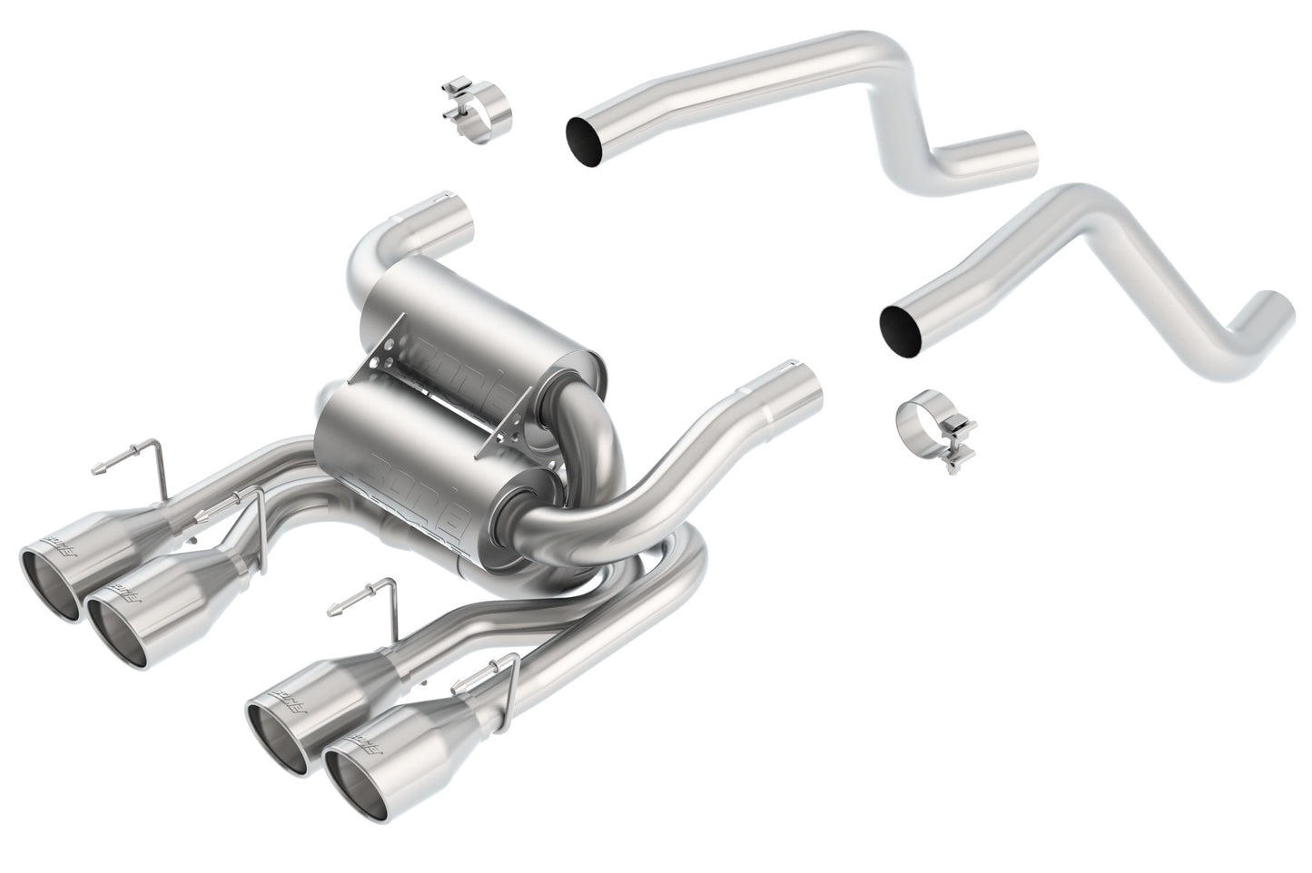 Borla 05-08 Chevrolet Corvette Axle-Back Exhaust System - S-Type | 11744