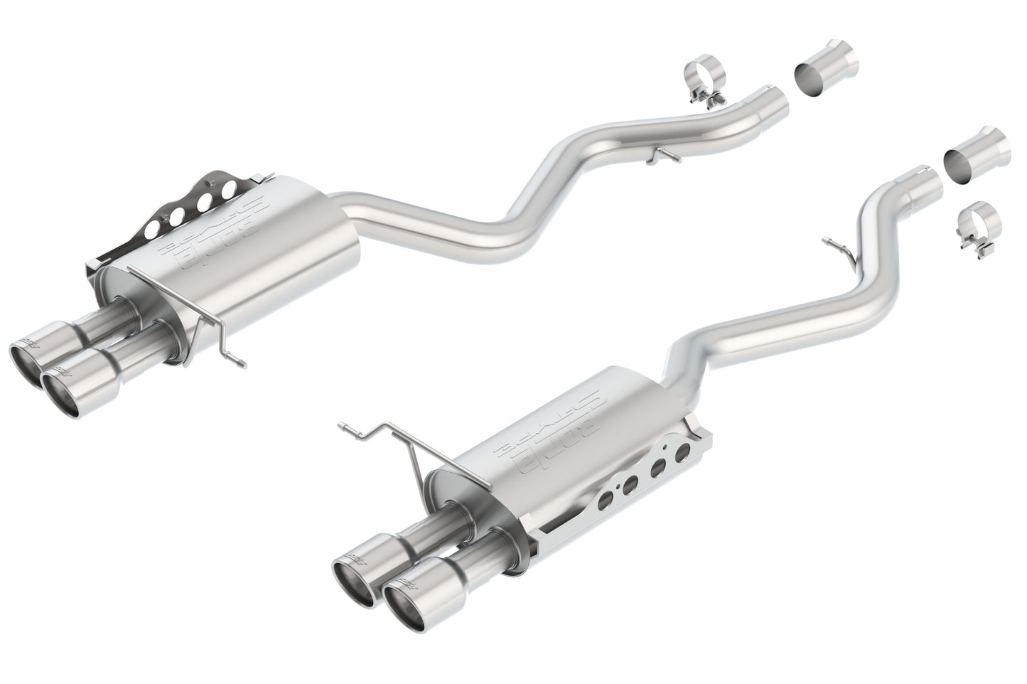 Borla 08-13 BMW E92, M3 Axle-Back Exhaust System - S-Type | 11764