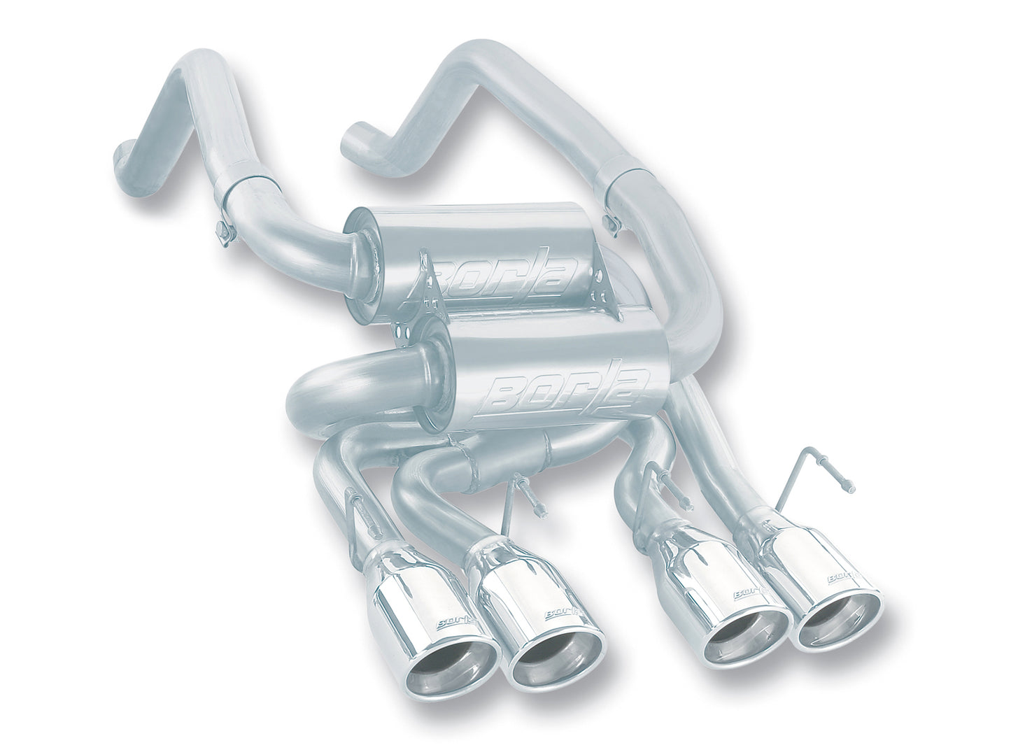 Borla 09-13 Chevrolet Corvette Axle-Back Exhaust System - S-Type Classic | 11766