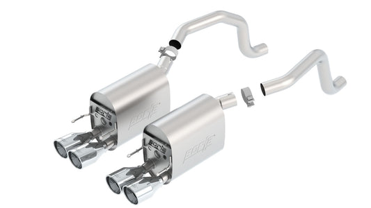 Borla 09-13 Chevrolet Corvette Axle-Back Exhaust System - S-Type | 11810