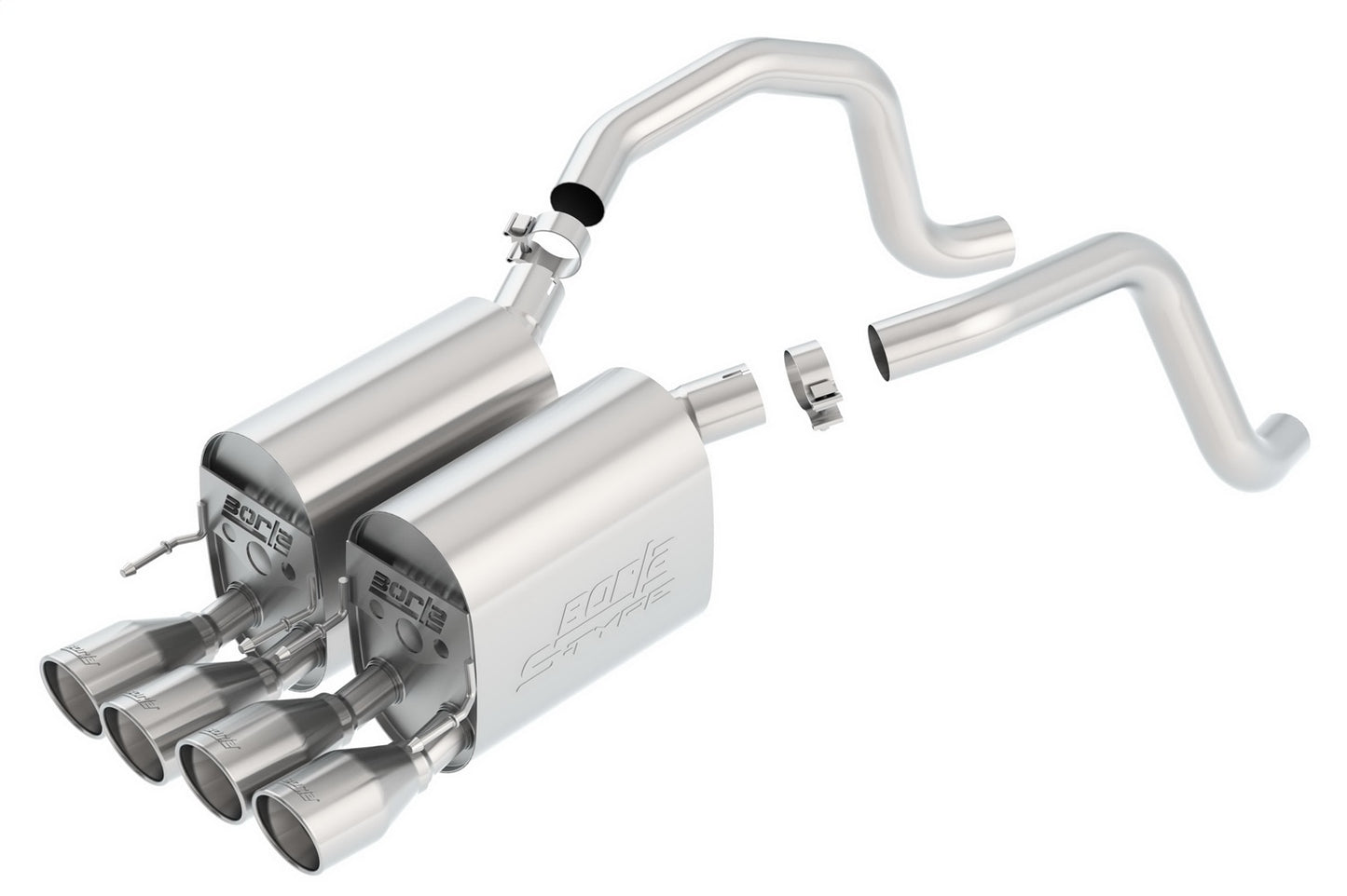 Borla 05-08 Chevrolet Corvette Axle-Back Exhaust System - S-Type ll | 11815