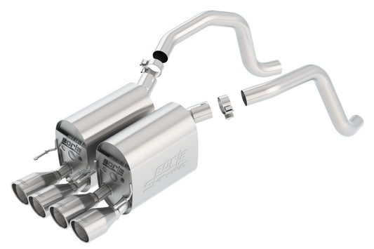 Borla 05-08 Chevrolet Corvette Axle-Back Exhaust System - S-Type ll | 11815