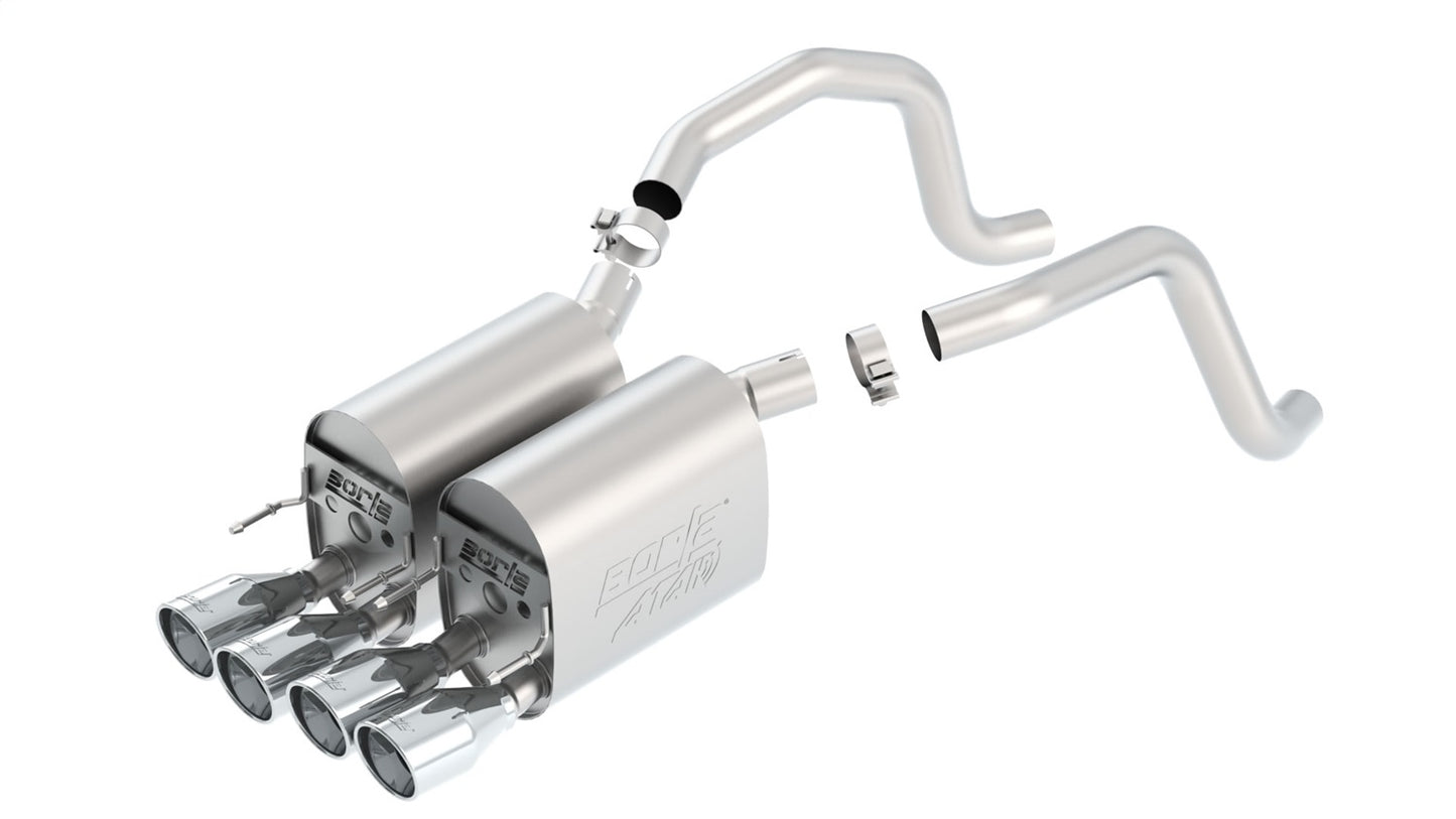 Borla 06-13 Chevrolet Corvette Axle-Back Exhaust System - ATAK(r) | 11816