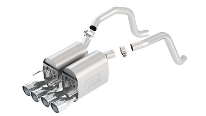 Borla 06-13 Chevrolet Corvette Axle-Back Exhaust System - ATAK(r) | 11816
