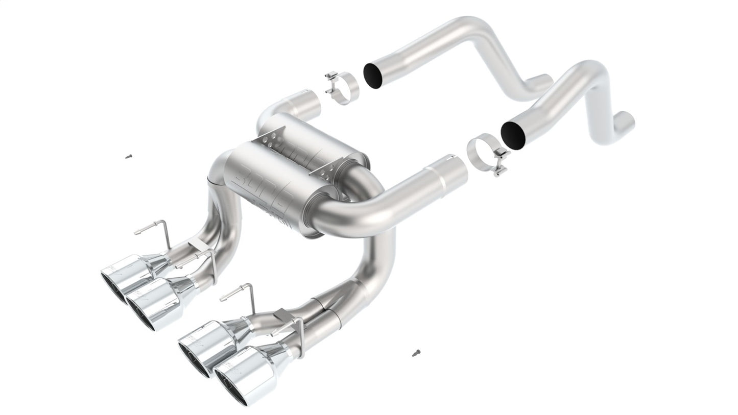 Borla 06-13 Chevrolet Corvette Axle-Back Exhaust System - ATAK(r) | 11822