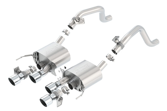 Borla 14-19 Chevrolet Corvette Axle-Back Exhaust System - S-Type | 11855