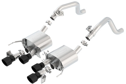 Borla 14-19 Chevrolet Corvette Axle-Back Exhaust System - S-Type | 11855CB