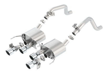 Borla 14-19 Chevrolet Corvette Axle-Back Exhaust System - ATAK(r) | 11856