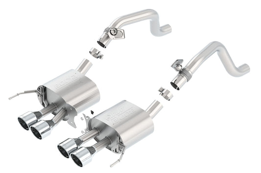 Borla 14-19 Chevrolet Corvette Axle-Back Exhaust System - ATAK(r) | 11863