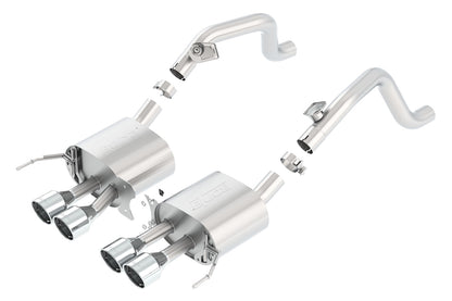 Borla 14-19 Chevrolet Corvette Axle-Back Exhaust System - S-Type | 11868