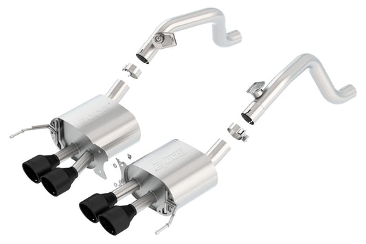 Borla 14-19  Chevrolet Corvette (C7) Axle-Back Exhaust System - S-Type | 11868CB