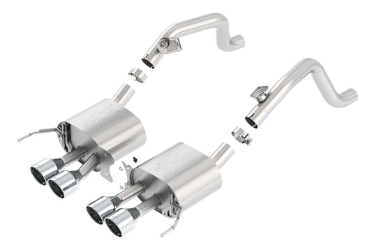 Borla 14-19 Chevrolet Corvette Axle-Back Exhaust System - ATAK(r) | 11869