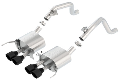 Borla 14-19  Chevrolet Corvette (C7) Axle-Back Exhaust System - ATAK(r) | 11869CB
