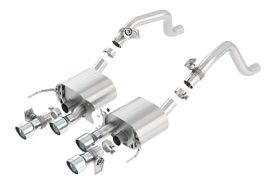 Borla 14-19 Chevrolet Corvette Axle-Back Exhaust System - S-Type | 11874