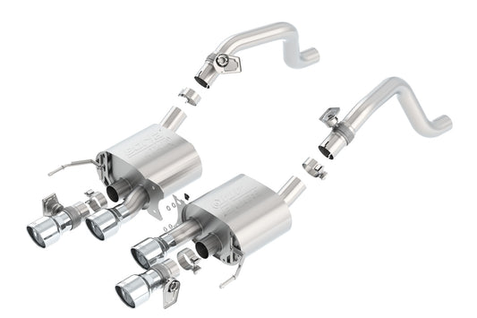 Borla 14-19 Chevrolet Corvette Axle-Back Exhaust System - ATAK(r) | 11875