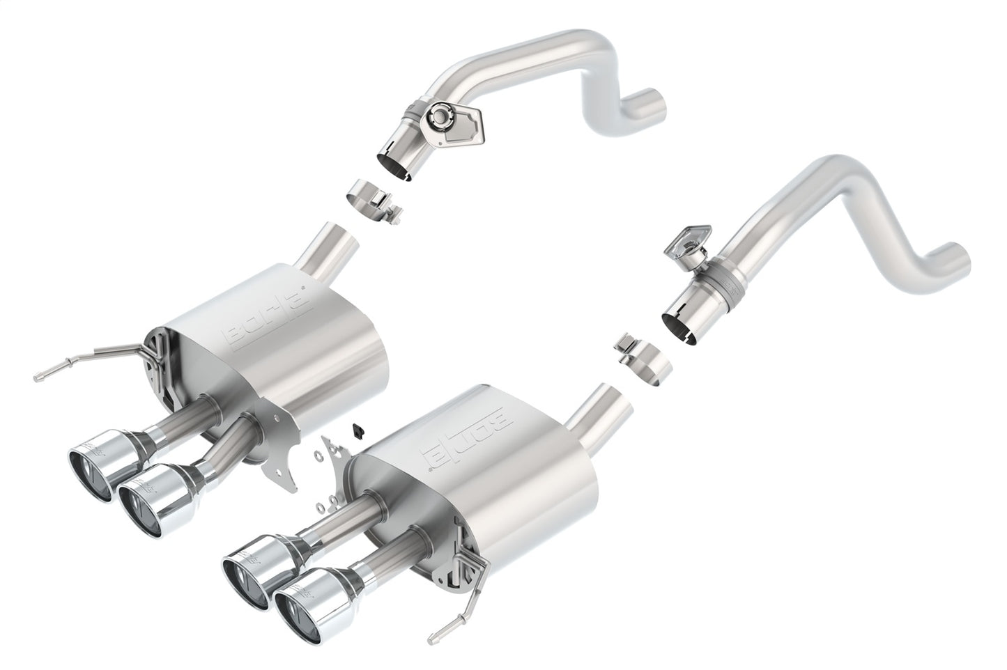 Borla 14-19 Chevrolet Corvette Axle-Back Exhaust System - S-Type | 11877